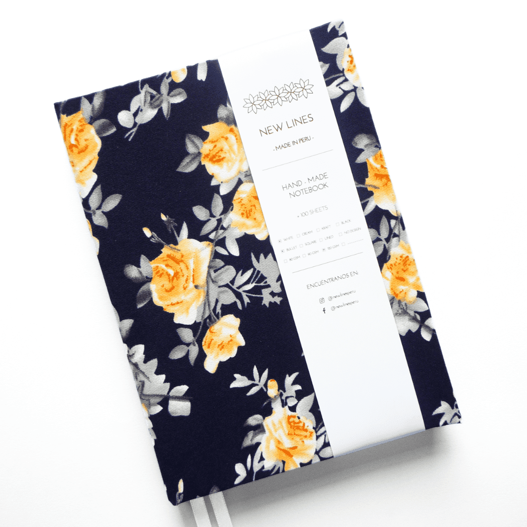 Bullet Journal - Verano floral - Rosas Amarillas - New Lines