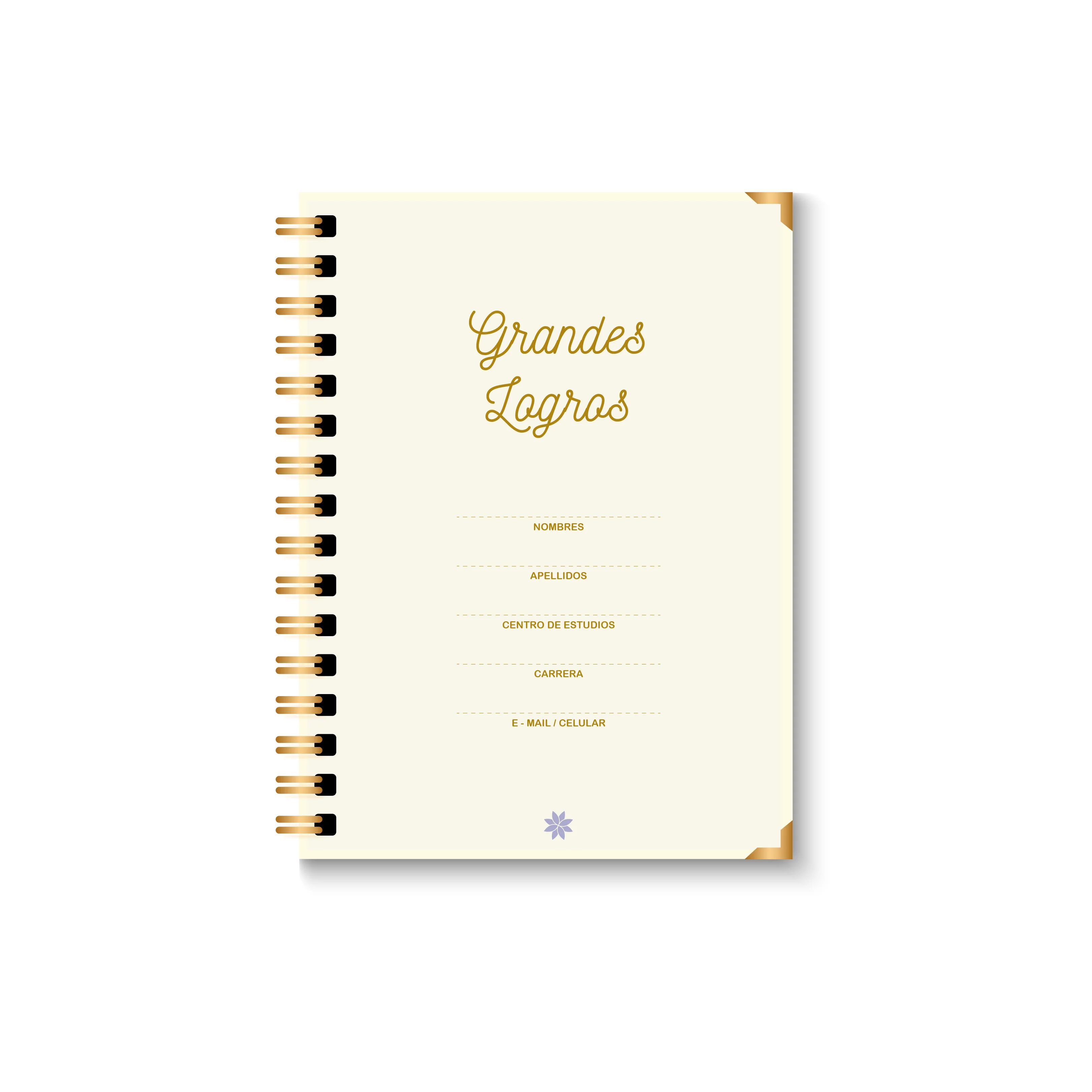 Libreta Universitaria - Grandes Logros - Make Yourself Proud